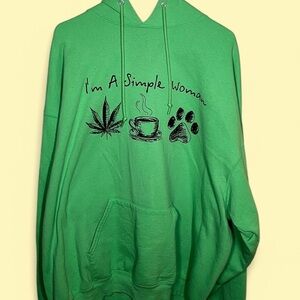 Jerzees NuBlend Bright Green Hoodie